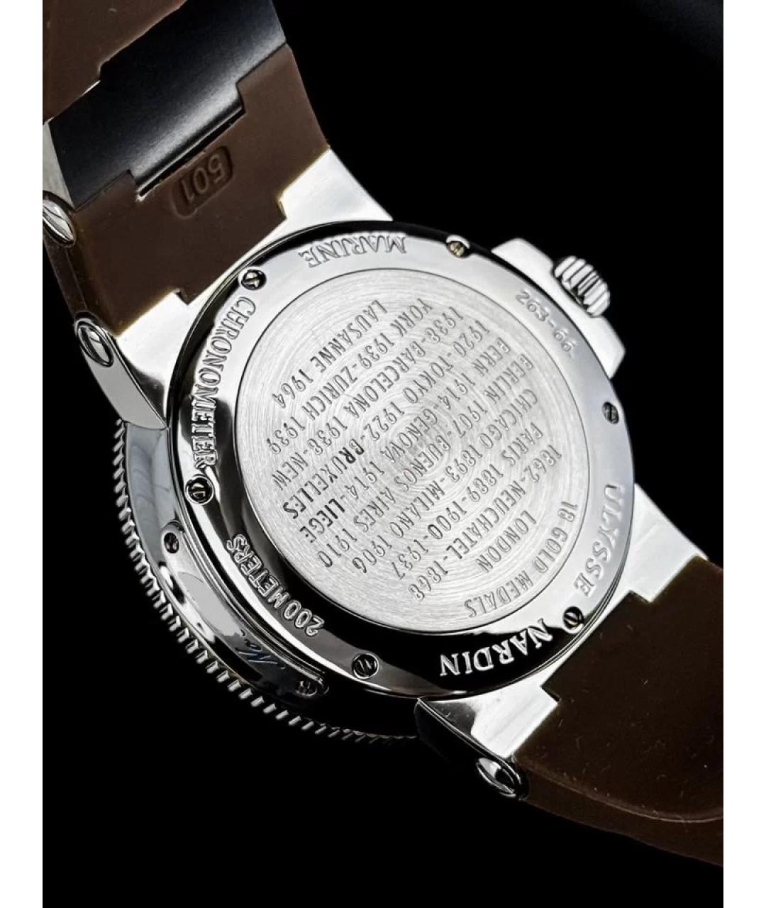 Ulysse Nardin Коричневые часы, фото 5