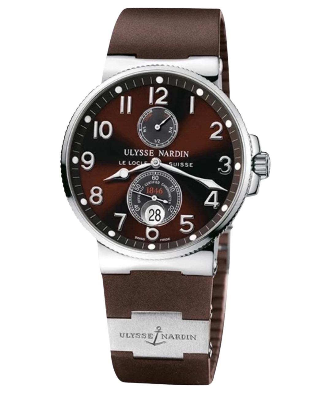 Ulysse Nardin Коричневые часы, фото 1
