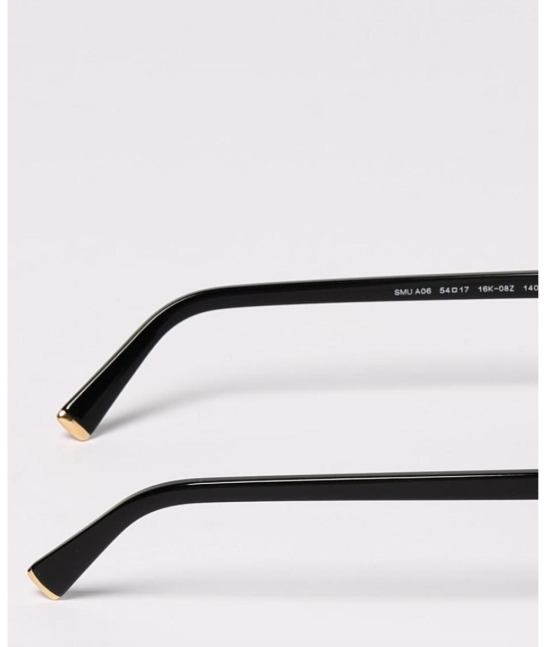 MIU MIU Черные пластиковые солнцезащитные очки, фото 5
