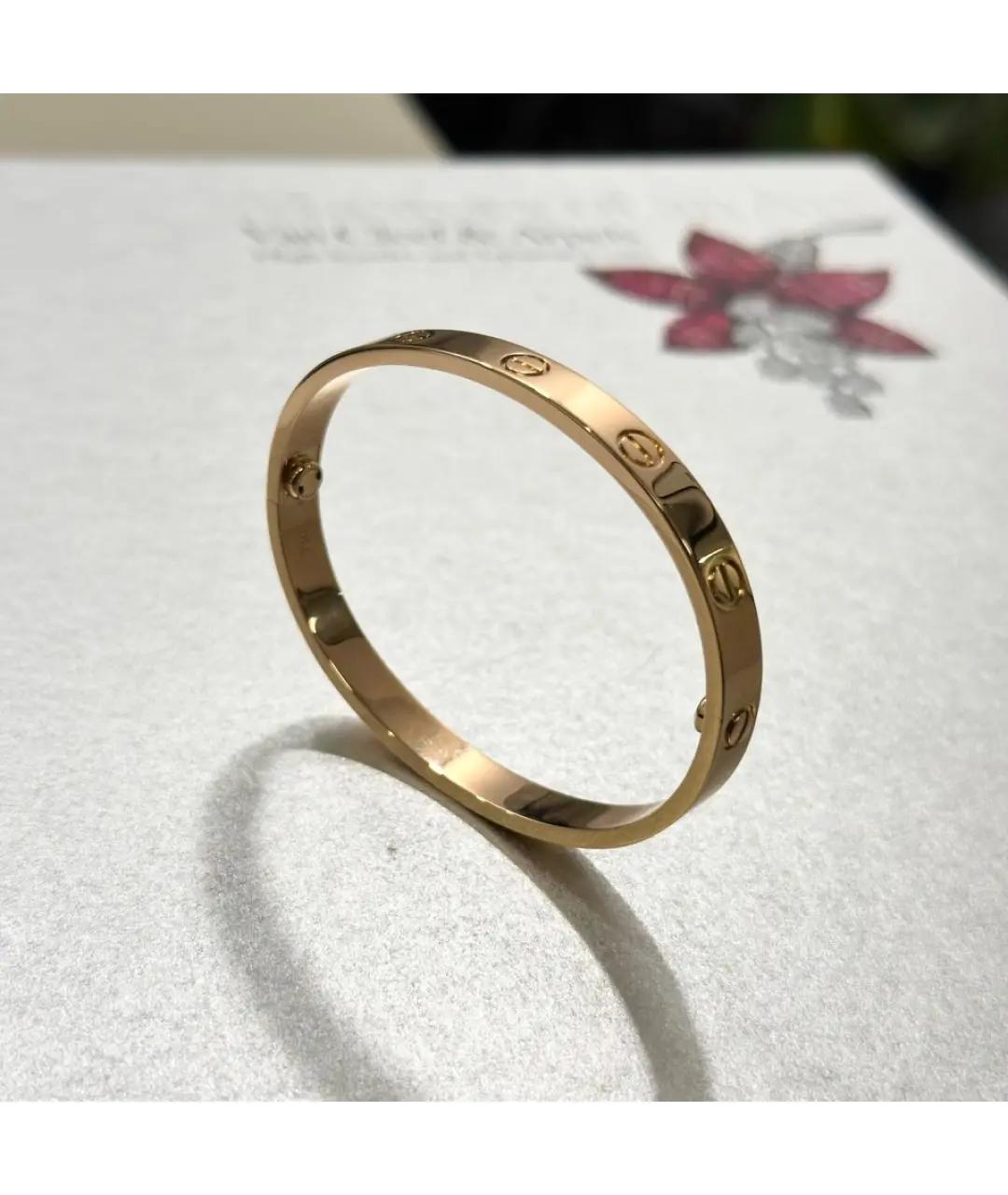 CARTIER Золотой браслет из розового золота, фото 3