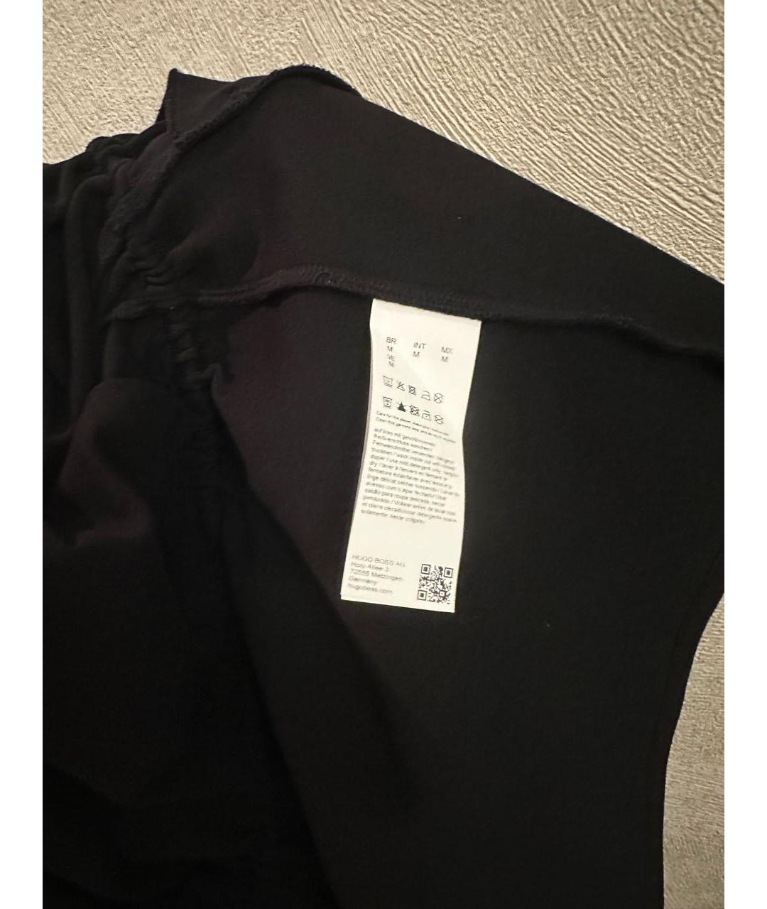 HUGO BOSS Черная хлопковая куртка, фото 3