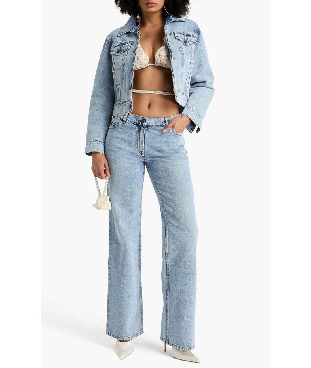 MAGDA BUTRYM Голубые джинсы клеш, фото 2