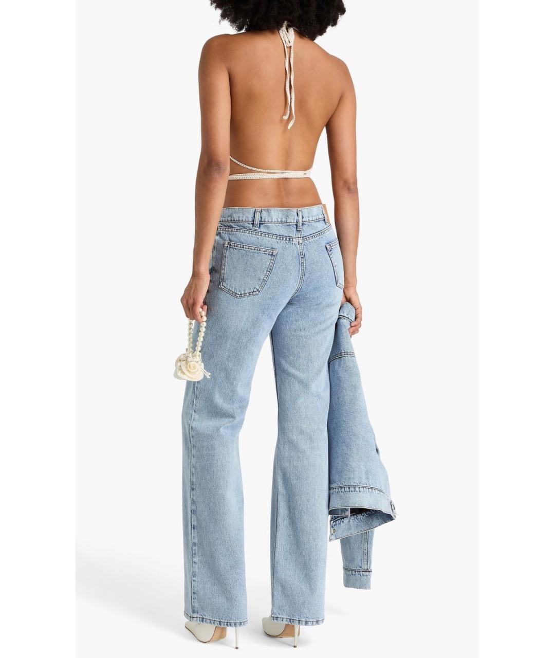 MAGDA BUTRYM Голубые джинсы клеш, фото 3