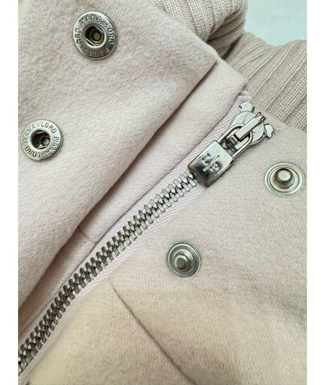 LORO PIANA Розовая кашемировая парка, фото 4