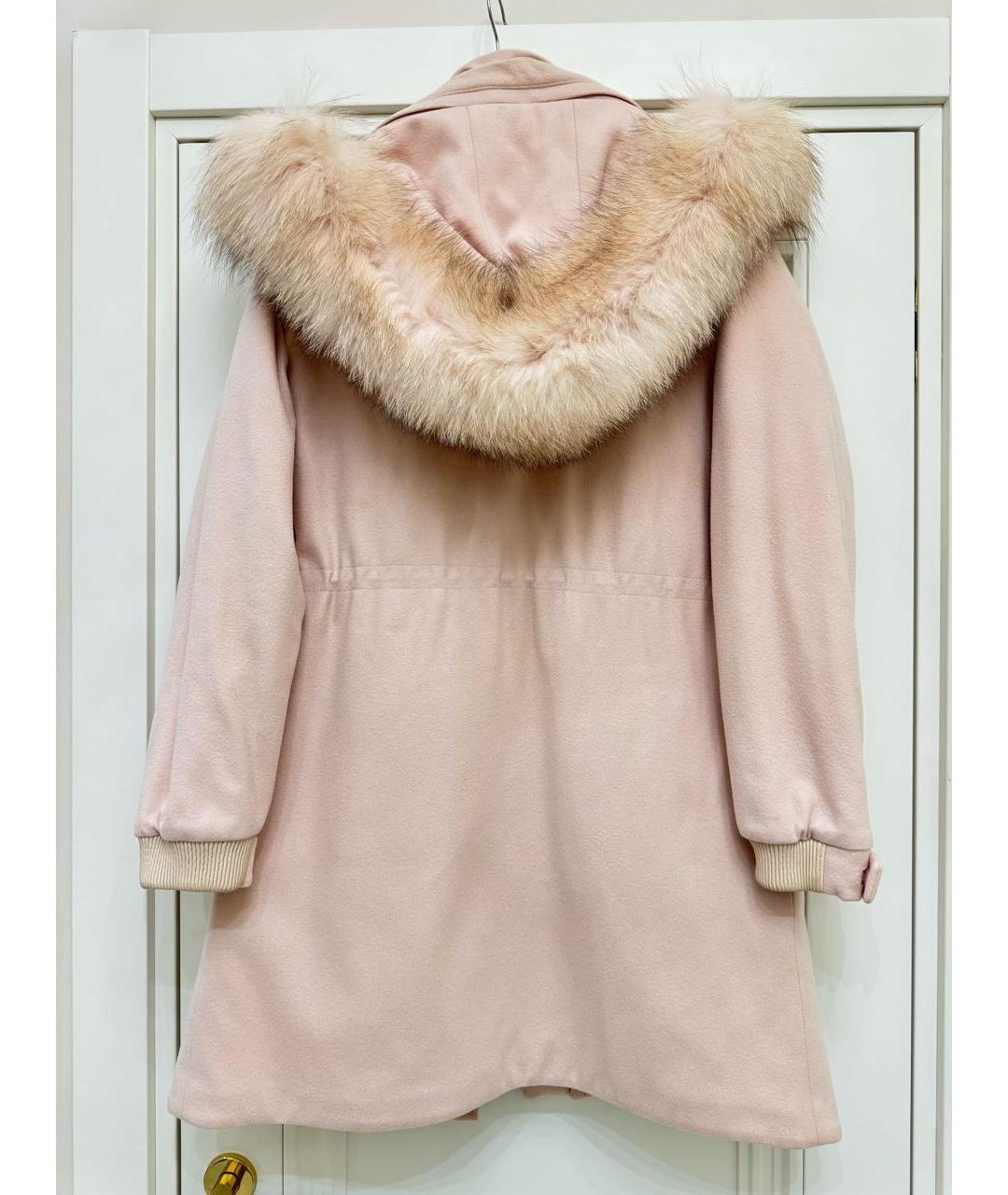 LORO PIANA Розовая кашемировая парка, фото 2