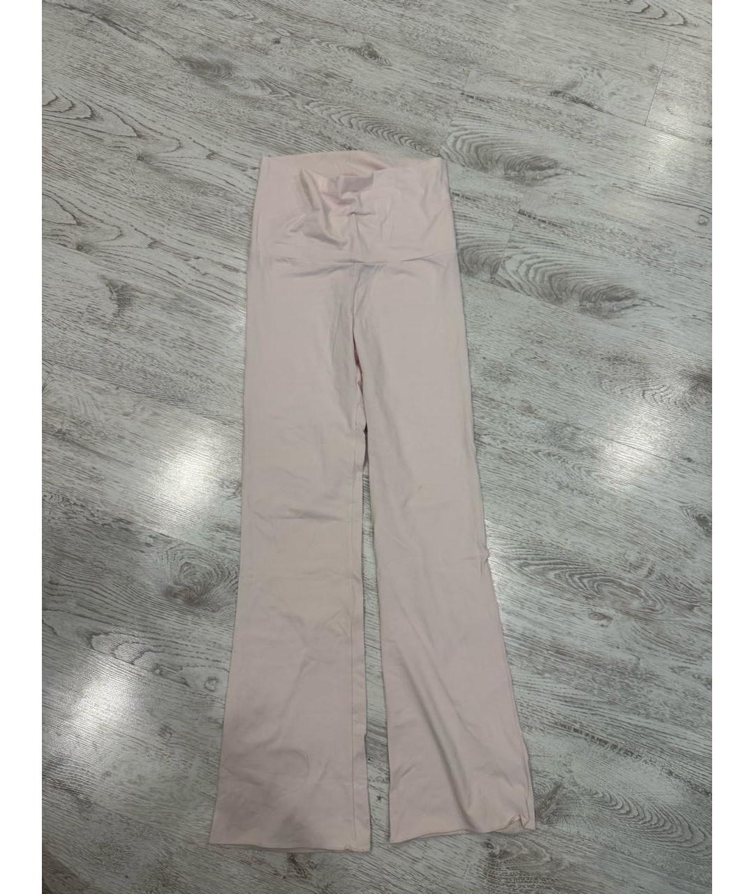 SKIMS Розовый хлопковый костюм с брюками, фото 2