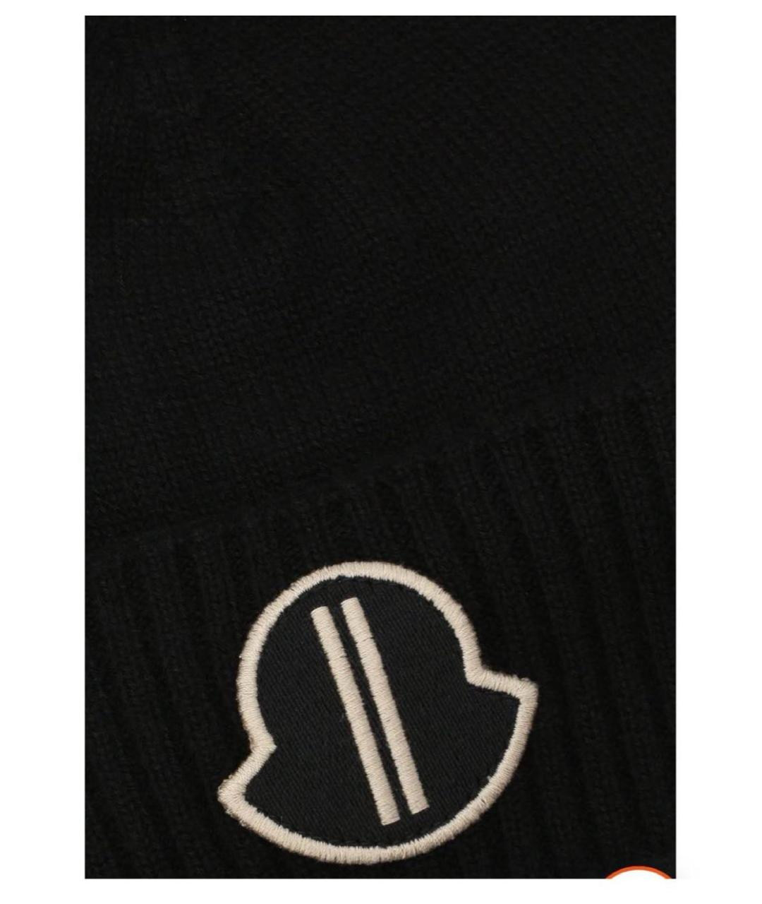 RICK OWENS Черная шерстяная шапка, фото 3