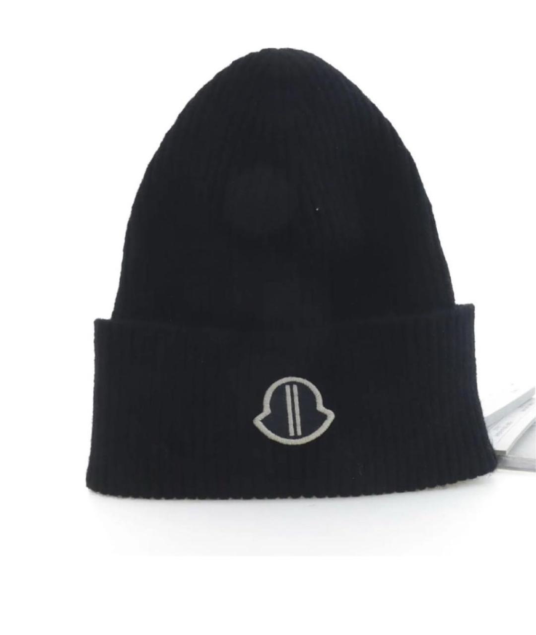 RICK OWENS Черная шерстяная шапка, фото 4