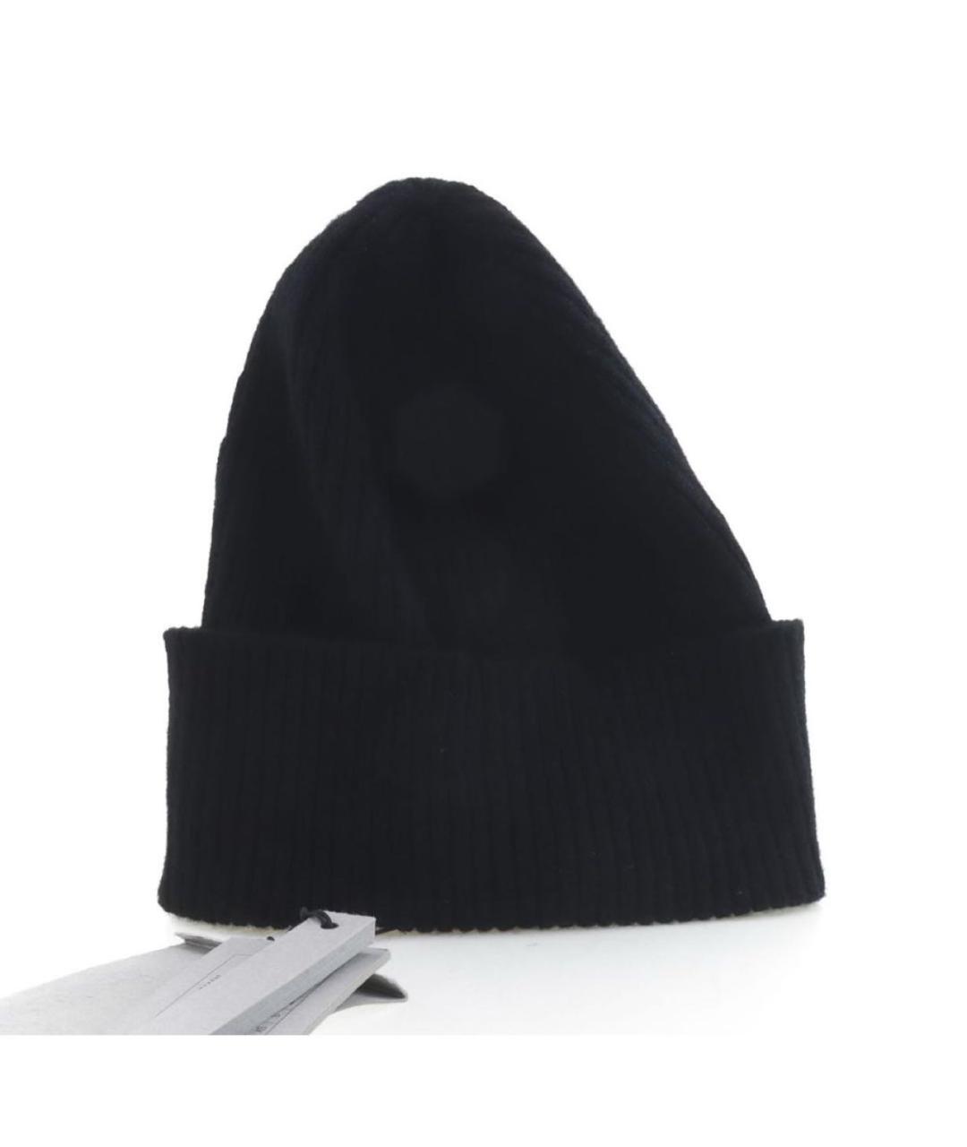 RICK OWENS Черная шерстяная шапка, фото 5
