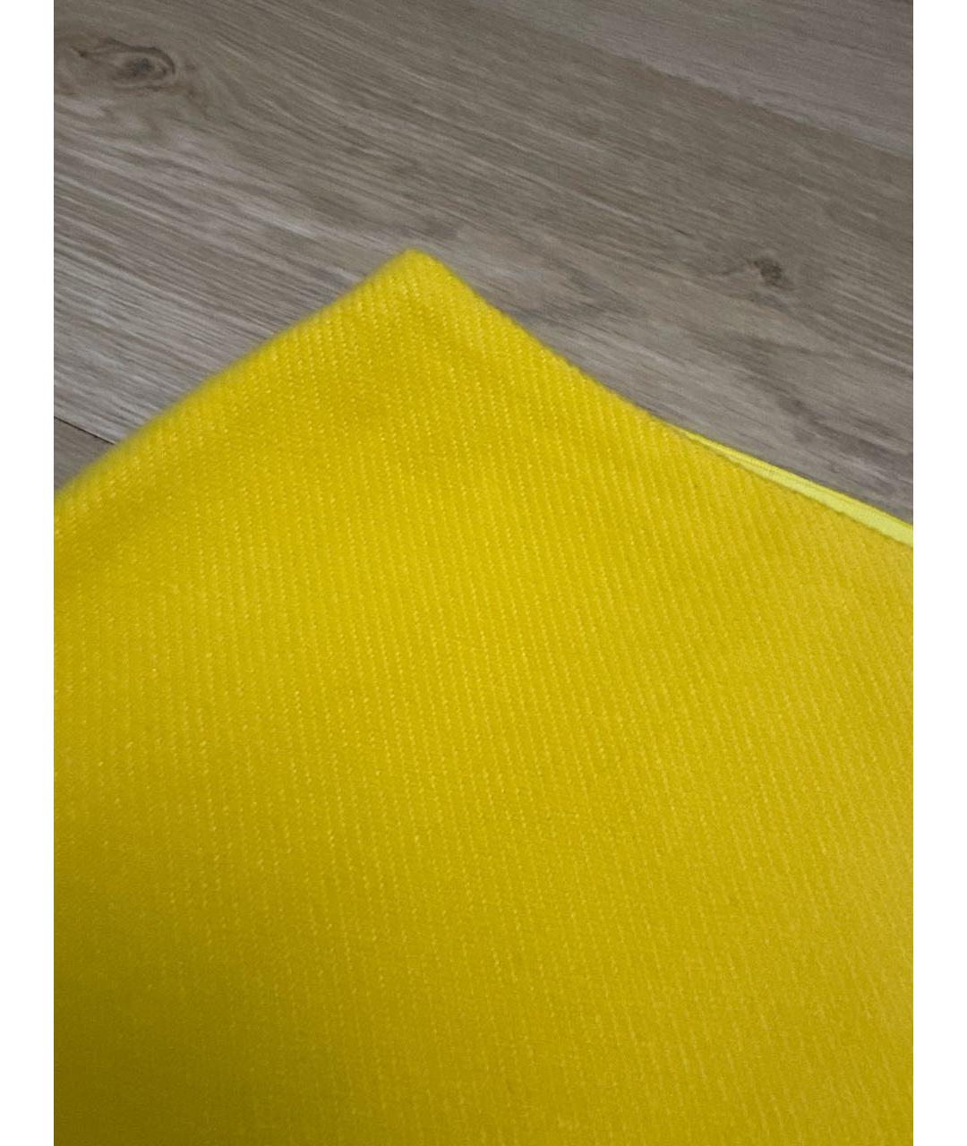 RALPH LAUREN Желтая юбка мини, фото 5