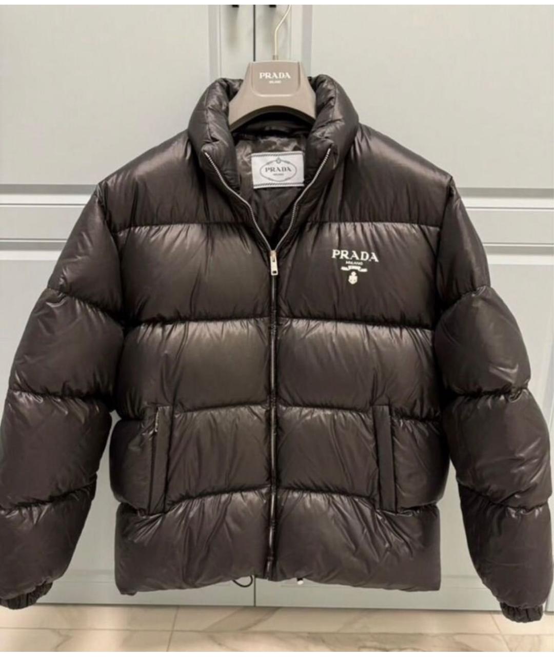 PRADA Черный пуховик, фото 6