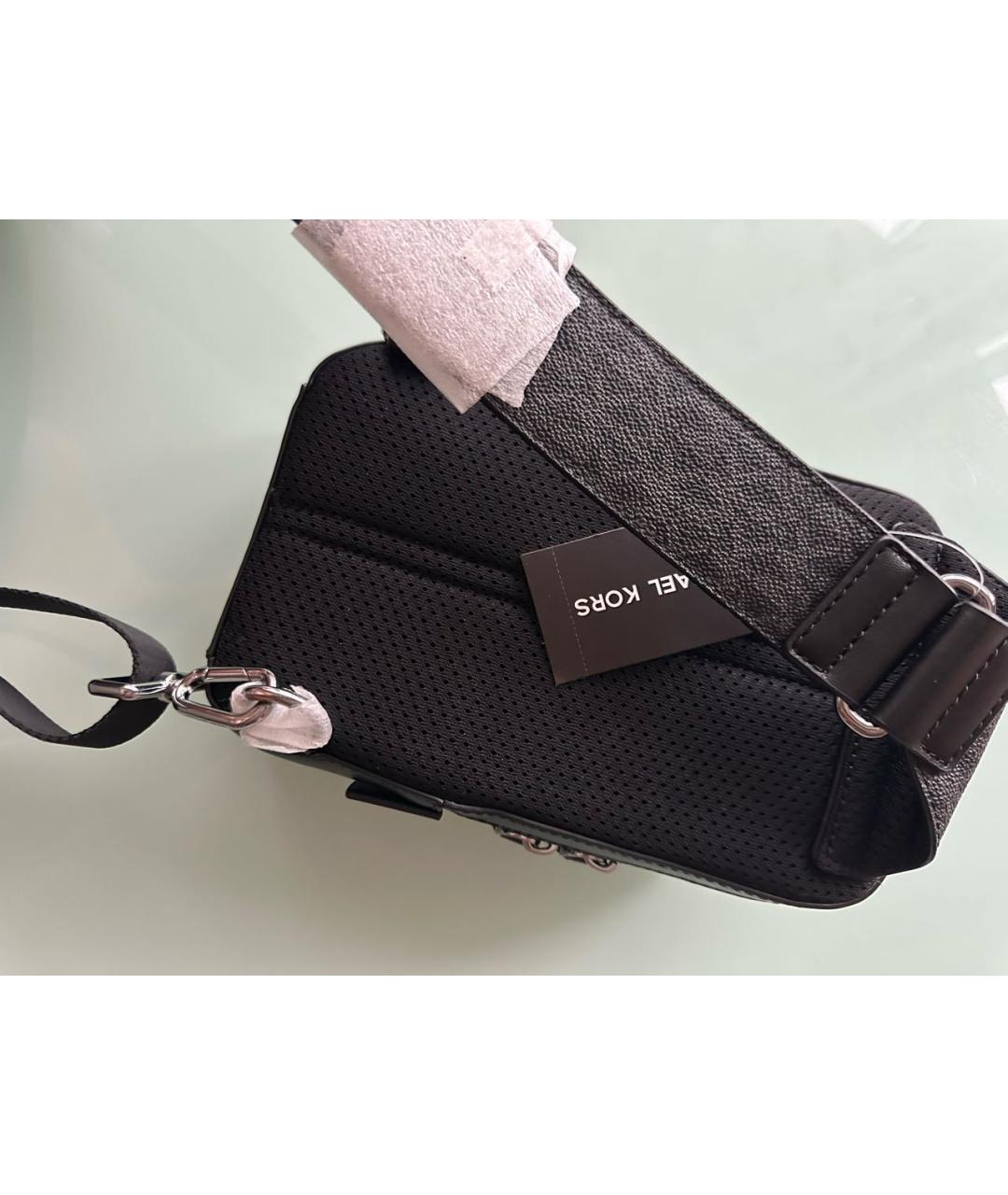 MICHAEL KORS Черная сумка на плечо, фото 6