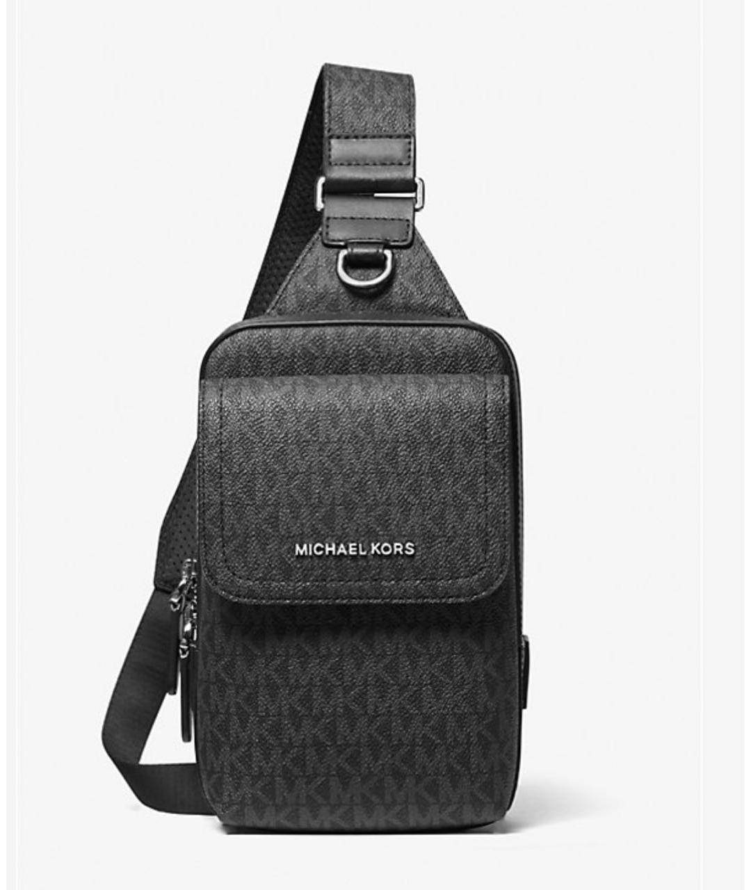 MICHAEL KORS Черная сумка на плечо, фото 7