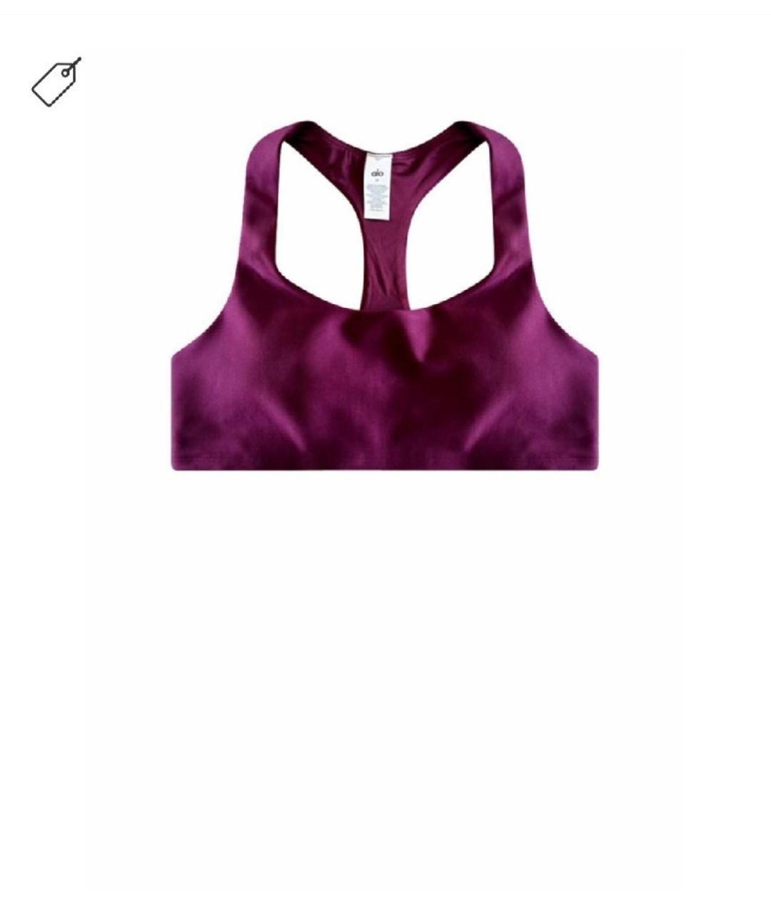 ALO YOGA Бордовый синтетический спортивные костюмы, фото 5