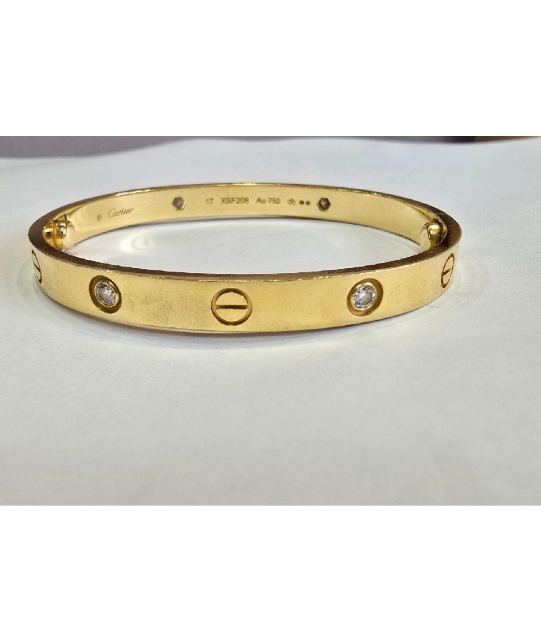 CARTIER Золотой браслет из желтого золота, фото 7