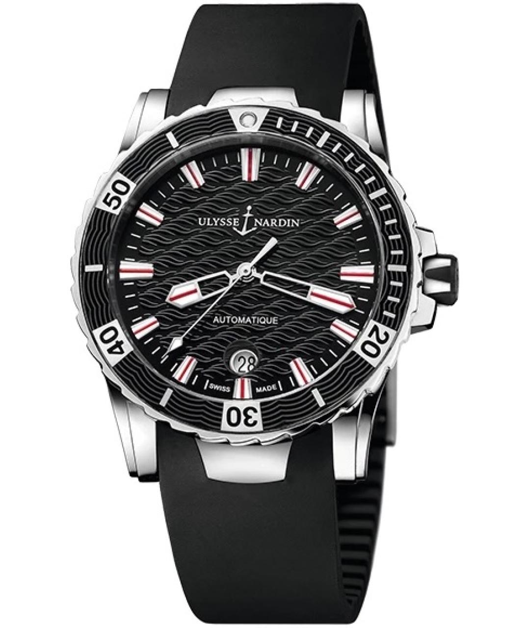 Ulysse Nardin Черные металлические часы, фото 4