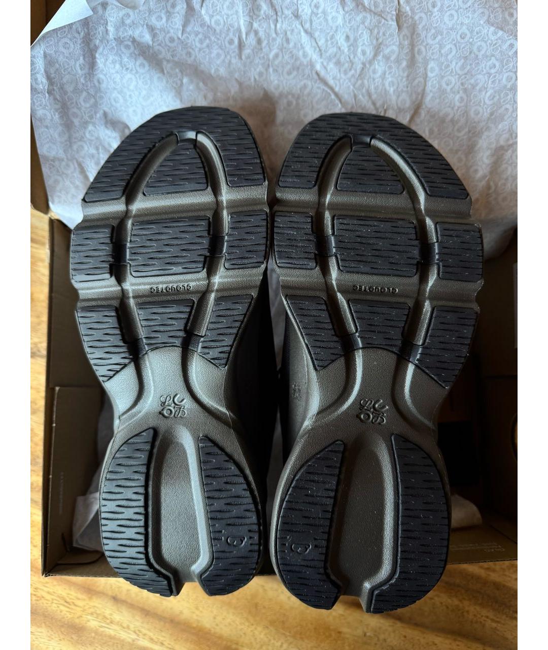 LOEWE Коричневые синтетические кроссовки, фото 4