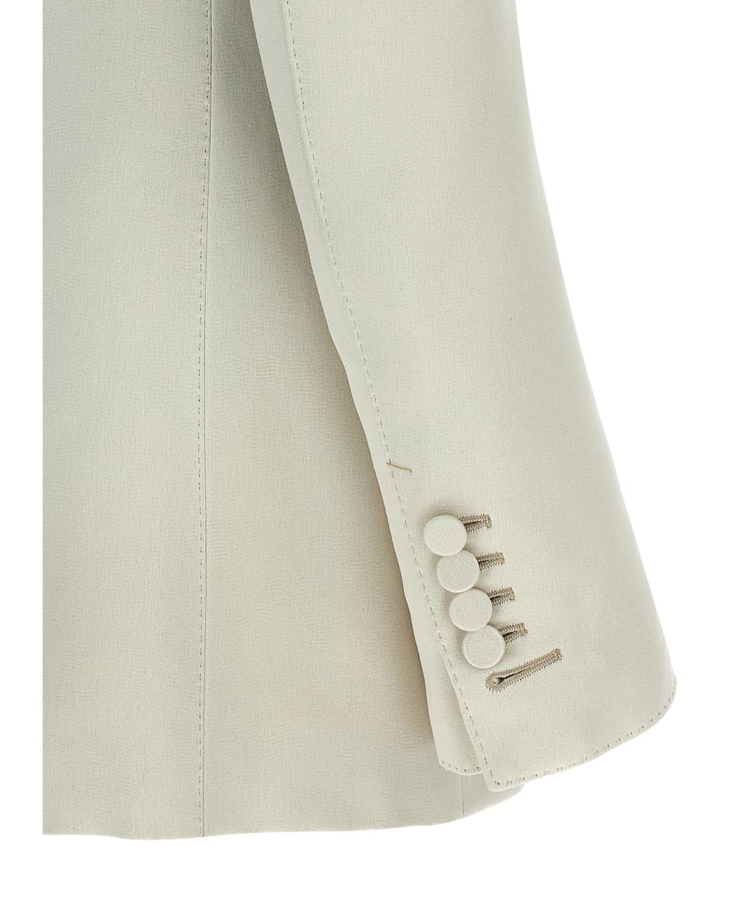 TOM FORD Бежевый хлопковый жакет/пиджак, фото 4