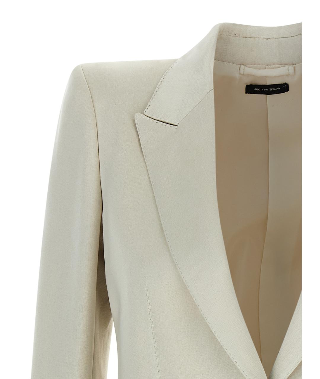 TOM FORD Бежевый хлопковый жакет/пиджак, фото 3