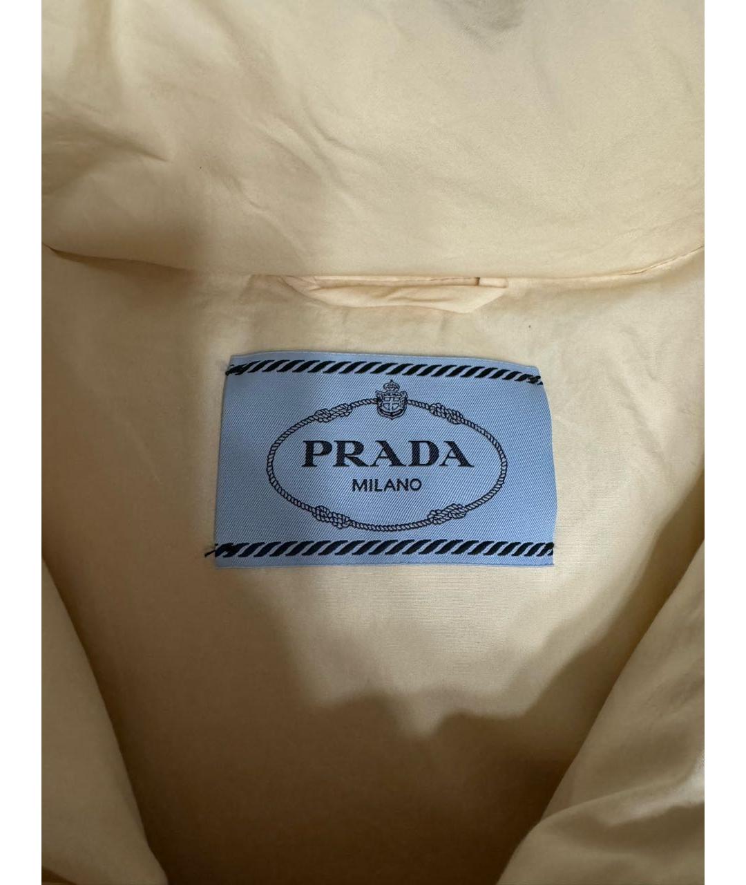 PRADA Бежевый жилет, фото 4