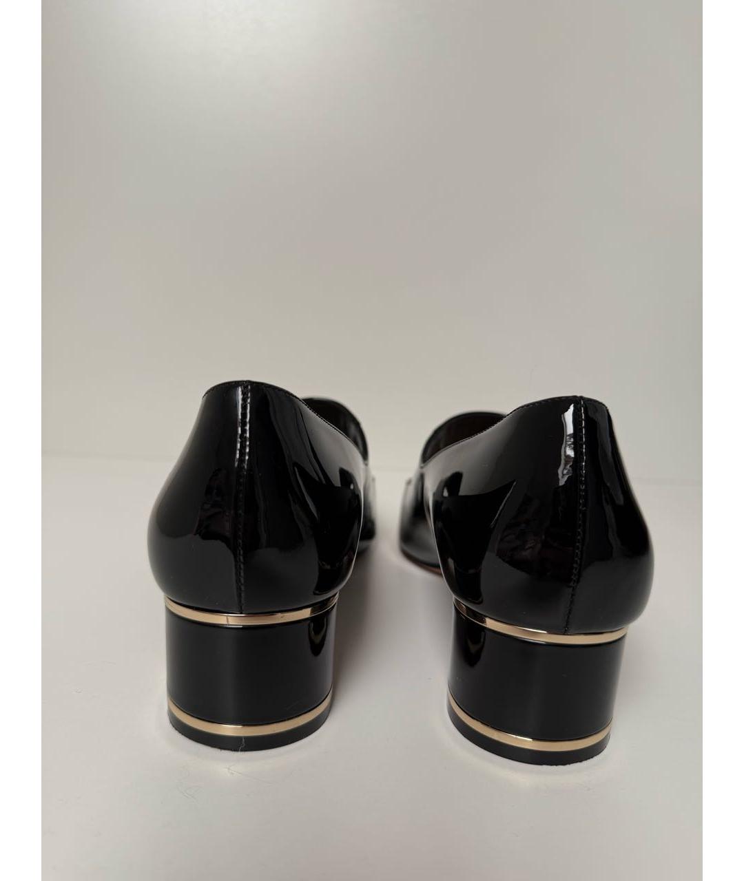 CHRISTIAN DIOR Черные туфли из лакированной кожи, фото 4