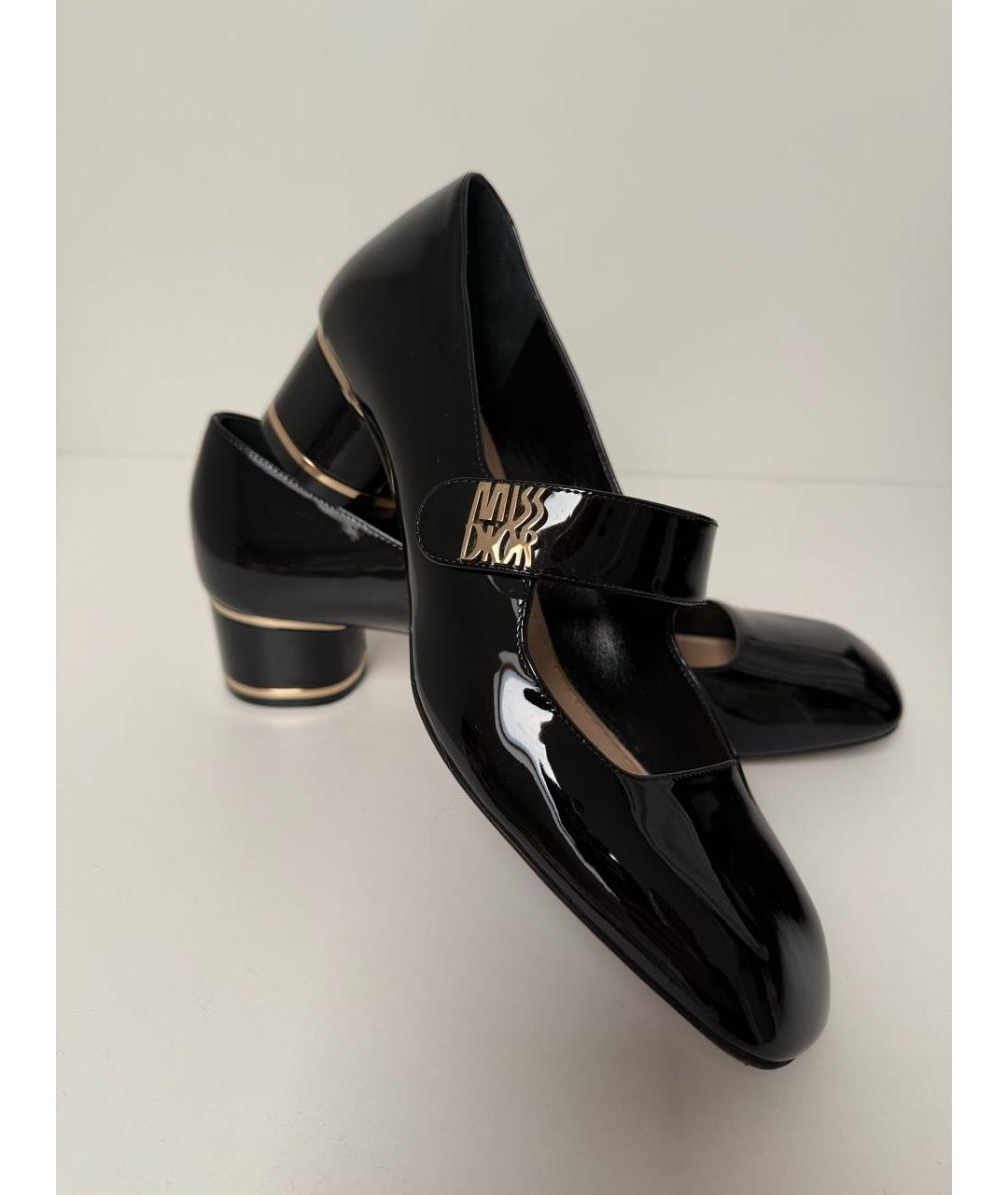 CHRISTIAN DIOR Черные туфли из лакированной кожи, фото 7