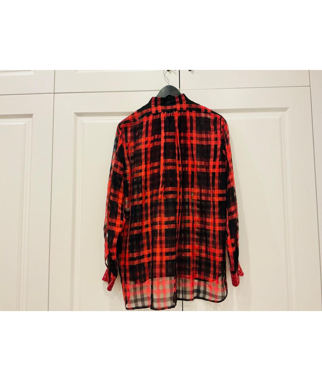 CHANEL Красная хлопковая рубашка, фото 2