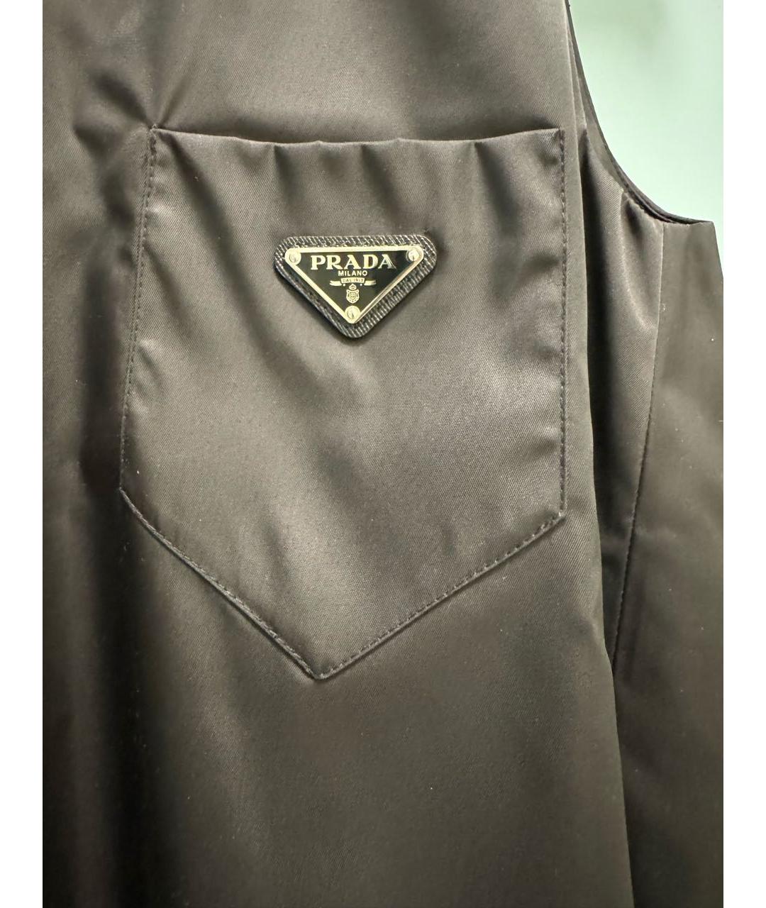 PRADA Черное повседневное платье, фото 3