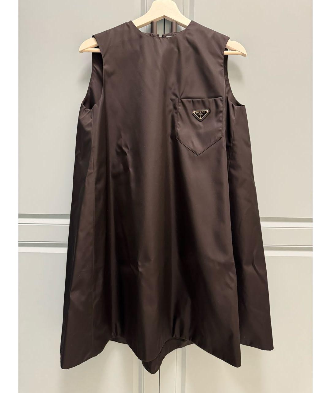 PRADA Черное повседневное платье, фото 6