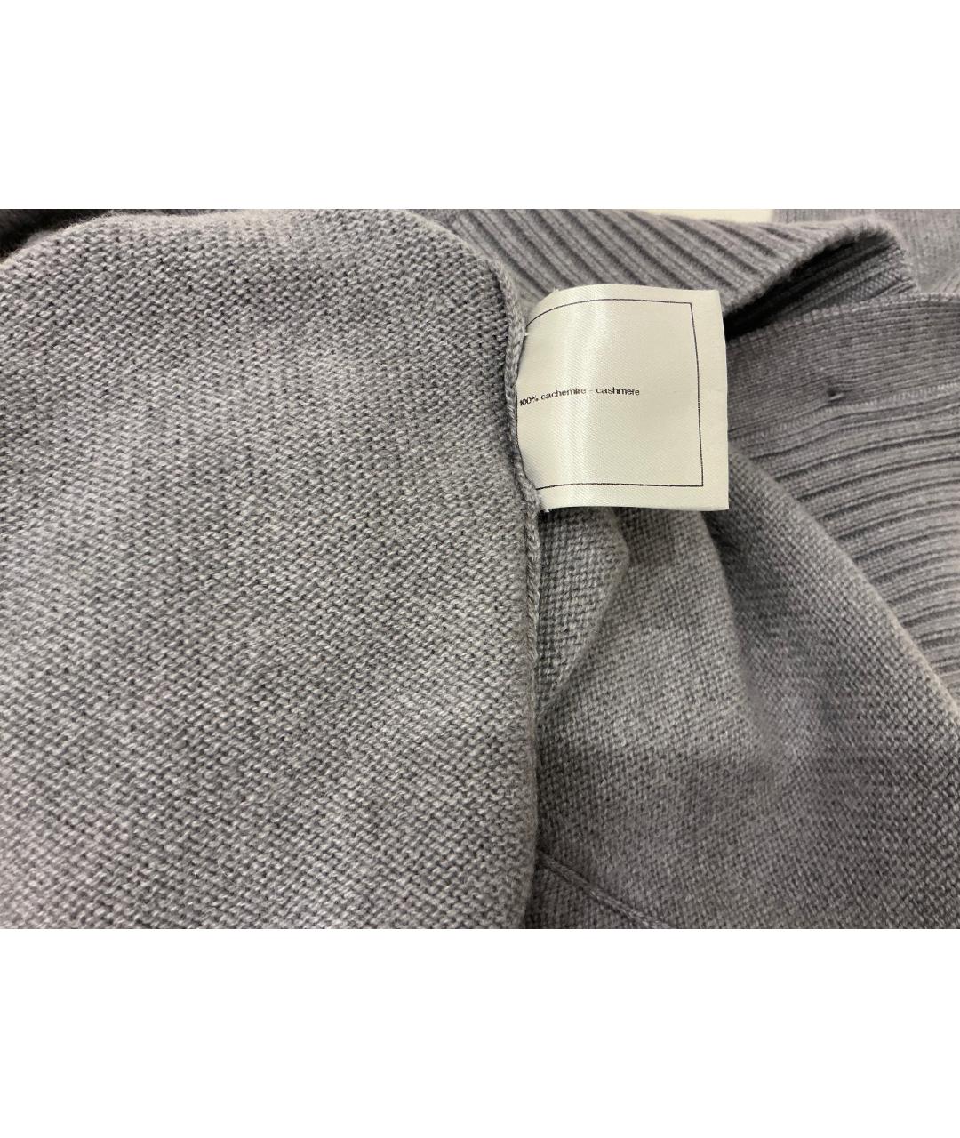 CHANEL Серый кашемировый кардиган, фото 4