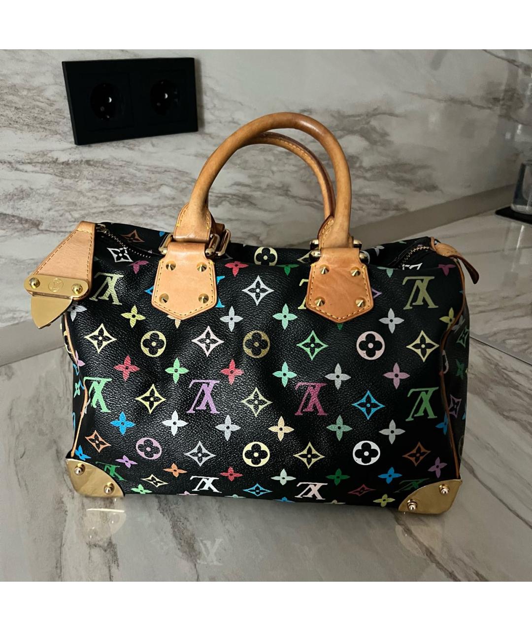 LOUIS VUITTON Мульти кожаная сумка с короткими ручками, фото 3