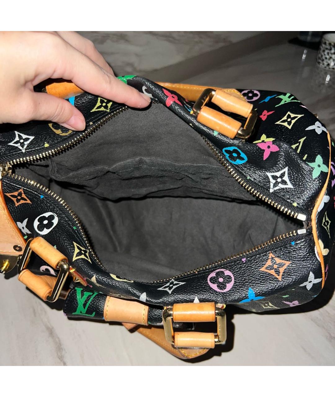 LOUIS VUITTON Мульти кожаная сумка с короткими ручками, фото 4