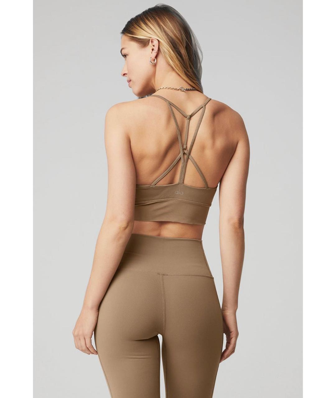 ALO YOGA Бежевый полиэстеровый спортивные костюмы, фото 7