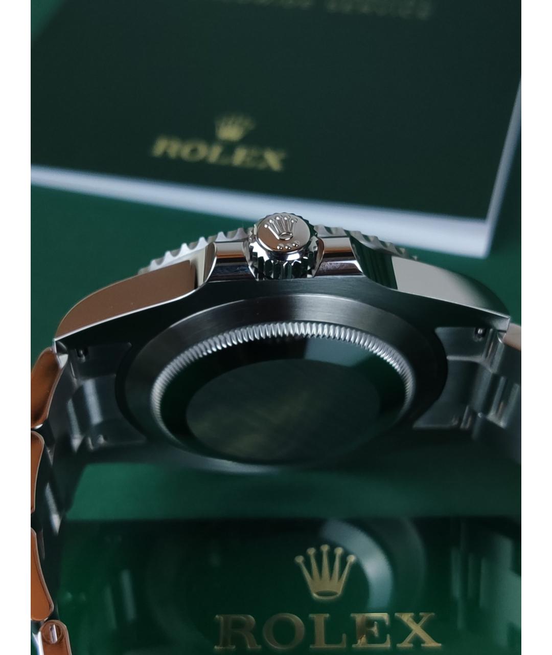 ROLEX Зеленые металлические часы, фото 5