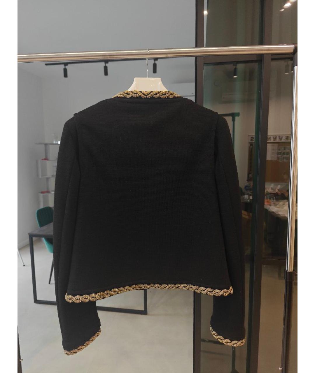 VIKTOR & ROLF Черный шерстяной жакет/пиджак, фото 2