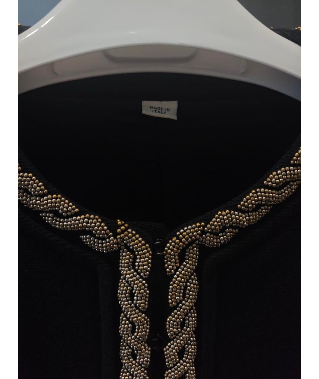 VIKTOR & ROLF Черный шерстяной жакет/пиджак, фото 5