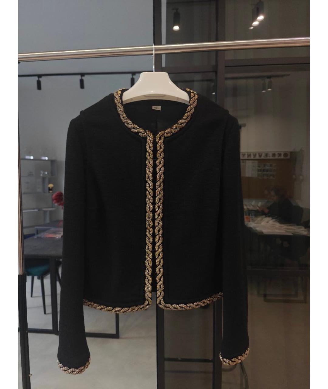 VIKTOR & ROLF Черный шерстяной жакет/пиджак, фото 7