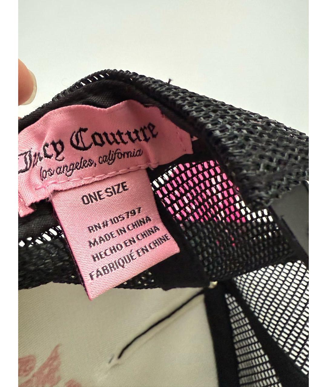 JUICY COUTURE Черная кепка, фото 5