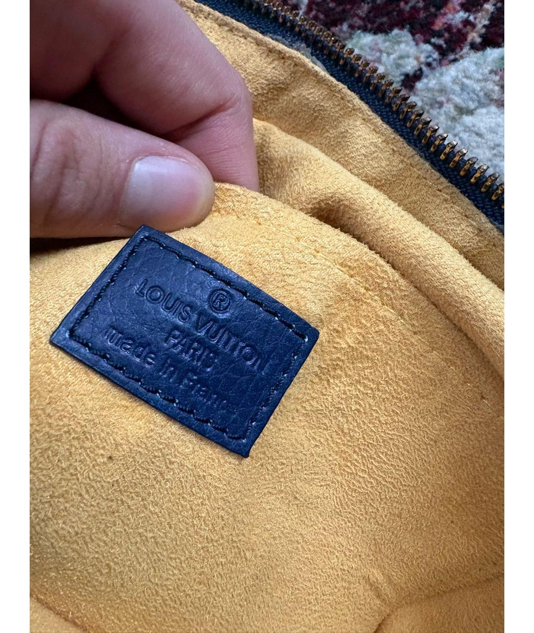 LOUIS VUITTON Мульти тканевая сумка с короткими ручками, фото 5