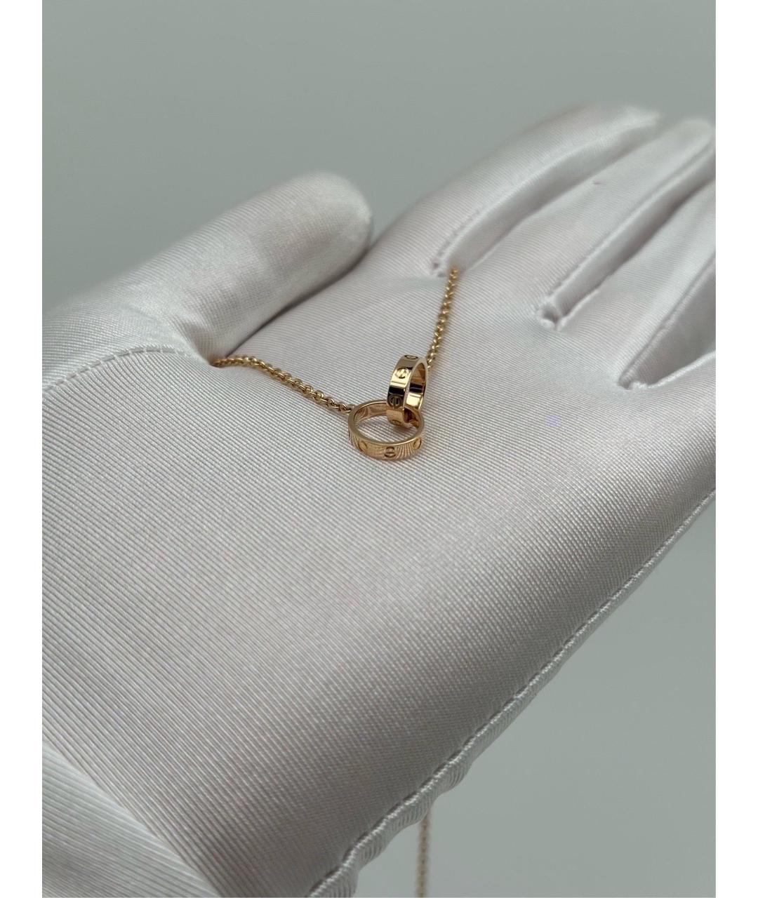 CARTIER Золотое колье из розового золота, фото 4