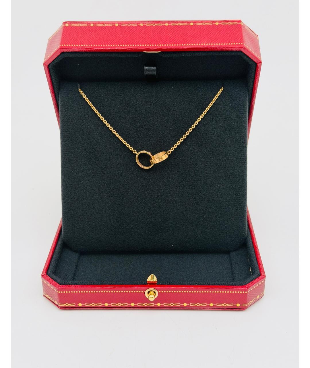 CARTIER Золотое колье из розового золота, фото 8