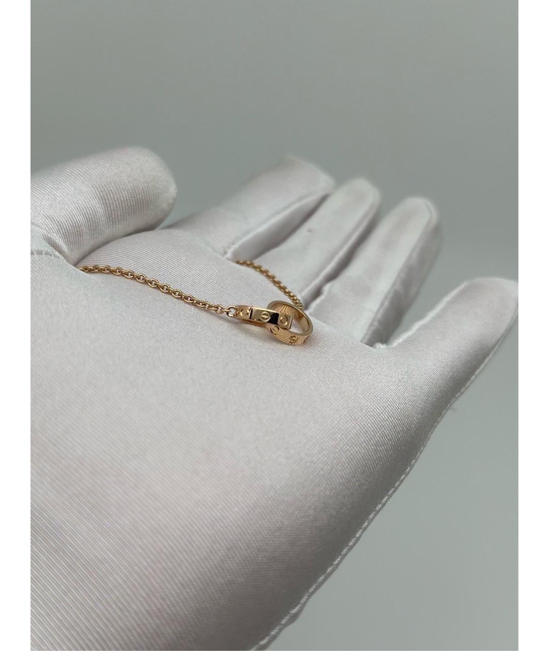 CARTIER Золотое колье из розового золота, фото 7