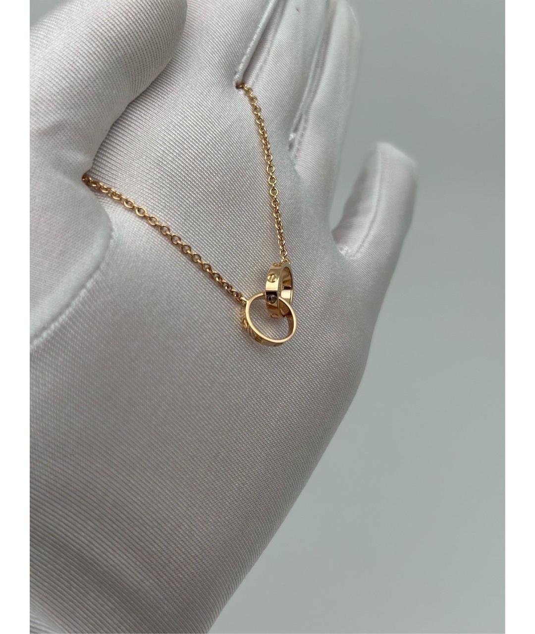 CARTIER Золотое колье из розового золота, фото 3