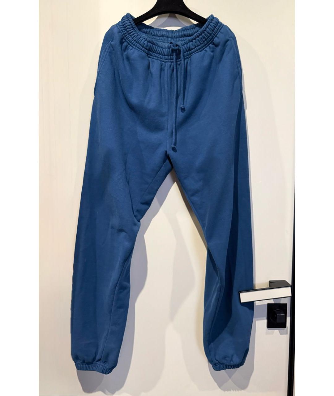 PLANTA ROSA Темно-синий хлопковый костюм с брюками, фото 2