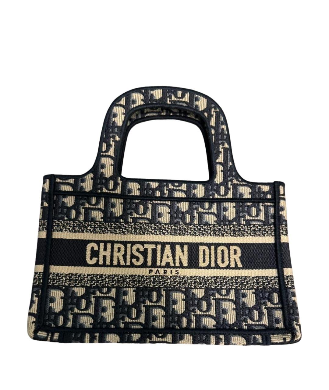 CHRISTIAN DIOR Мульти жаккардовая пляжная сумка, фото 1