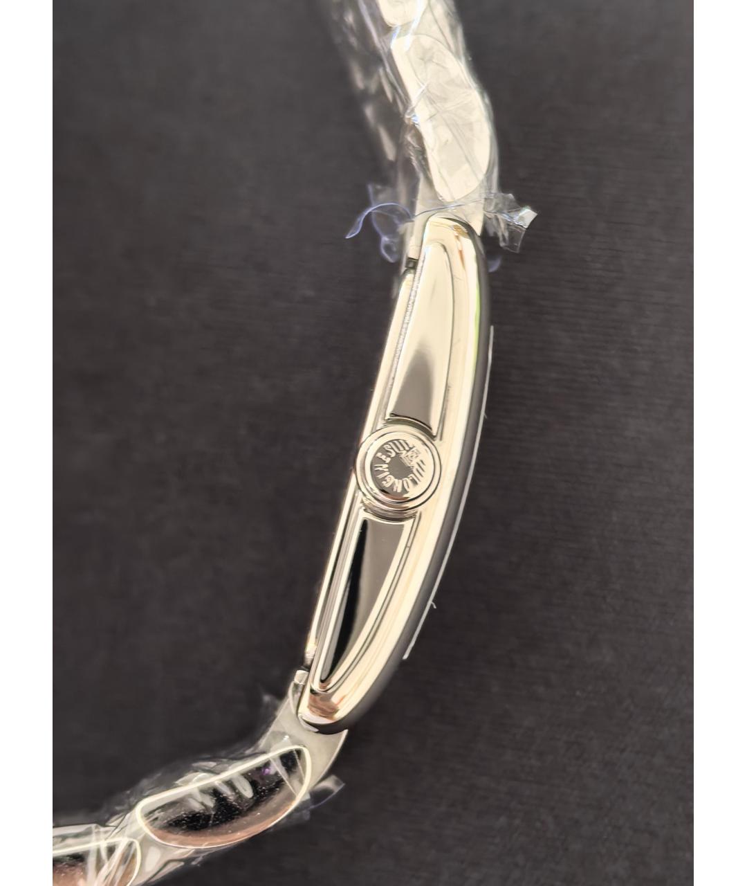 LONGINES Белые металлические часы, фото 4