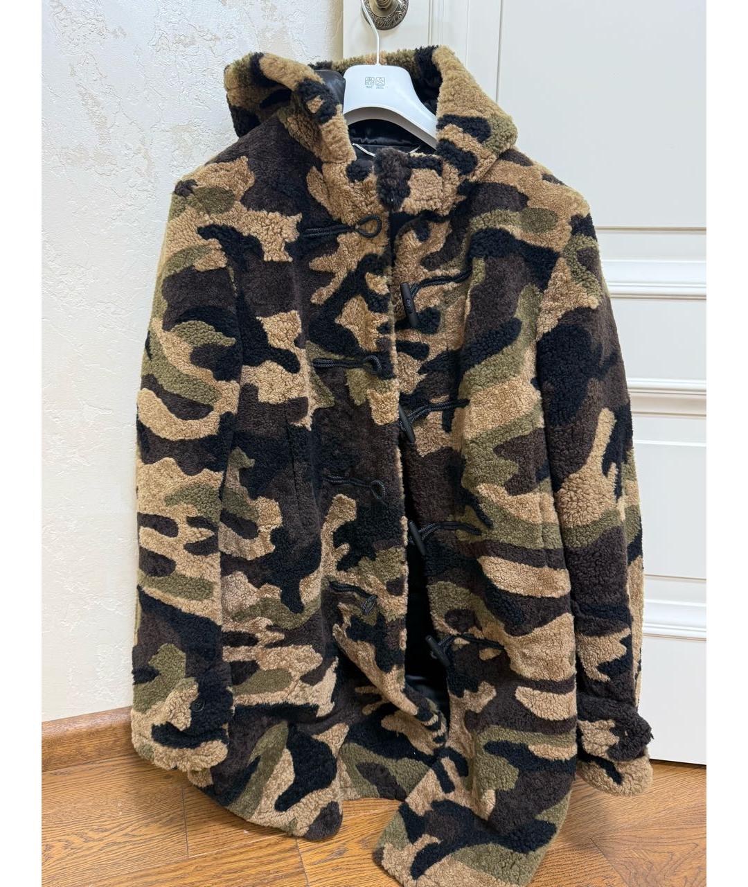 SAINT LAURENT Бежевая дубленка/шуба, фото 5