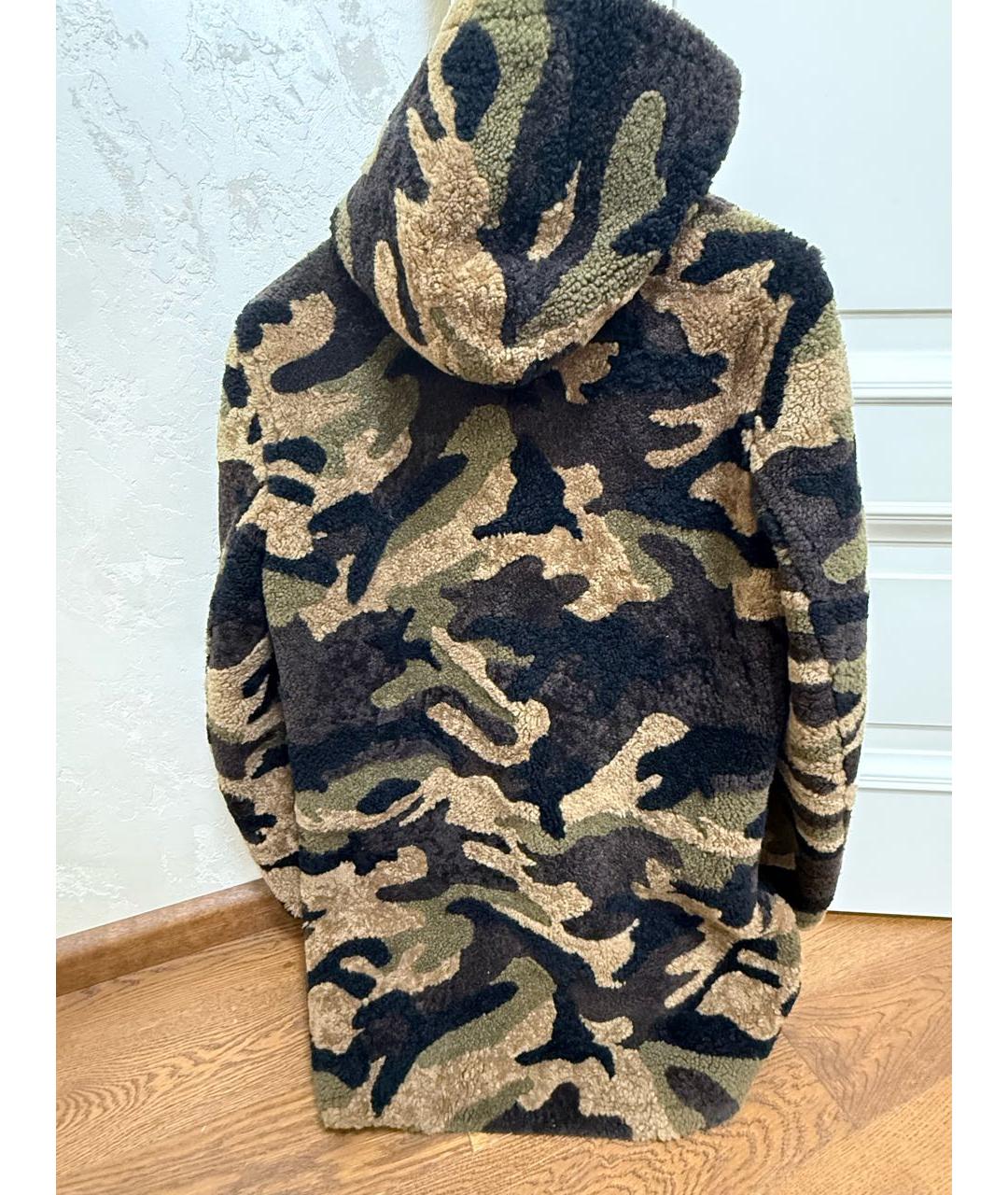 SAINT LAURENT Бежевая дубленка/шуба, фото 6