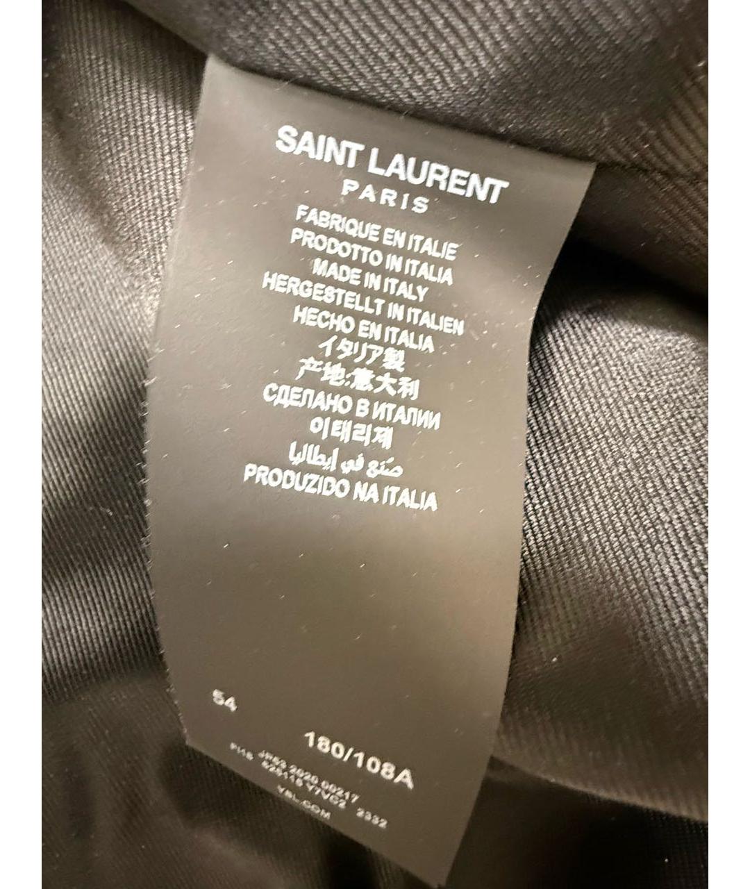 SAINT LAURENT Бежевая дубленка/шуба, фото 3