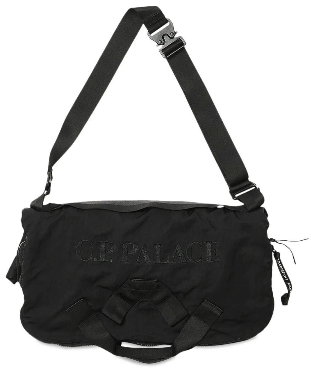 CP COMPANY Черный синтетический рюкзак, фото 3